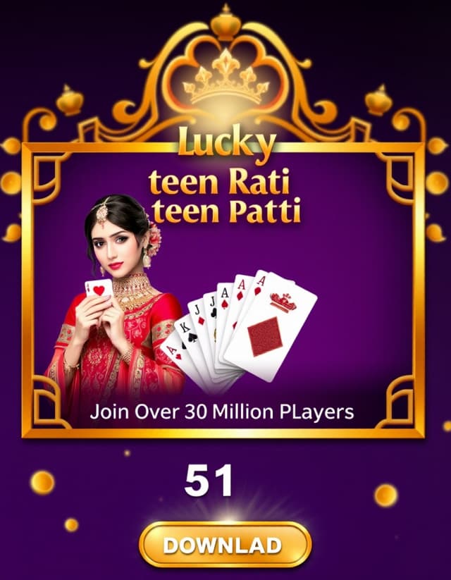 Lucky Teen Patti Apk Banner